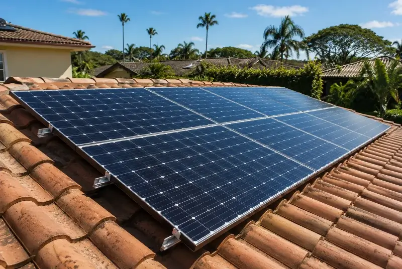Installation de panneaux solaires à Saignon
